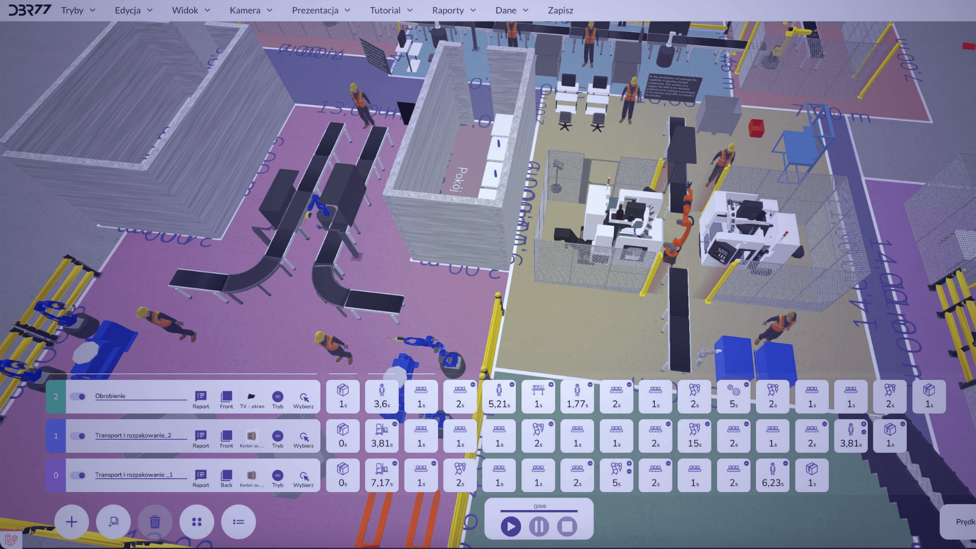 Simulation and scenario controls in Digital Twin